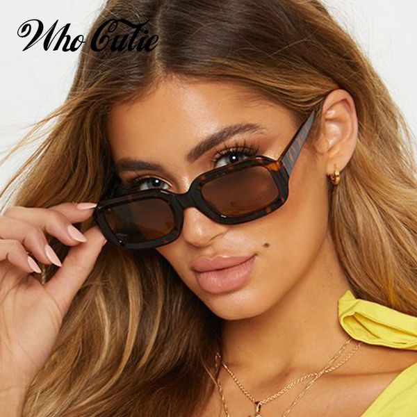 who cutie 2018 oversized rectangular sunglasses women brand retro vintage thick frame 90s chic sun glasses shades om571, White;black
who cutie 2018 oversized rectangular sunglasses women brand retro vintage thick frame 90s chic sun glasses shades om571, White;black