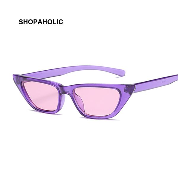 retro cat eye sunglasses women small frame e purple sun glasses women eyewear feminino lunette soleil, White;black
retro cat eye sunglasses women small frame e purple sun glasses women eyewear feminino lunette soleil, White;black