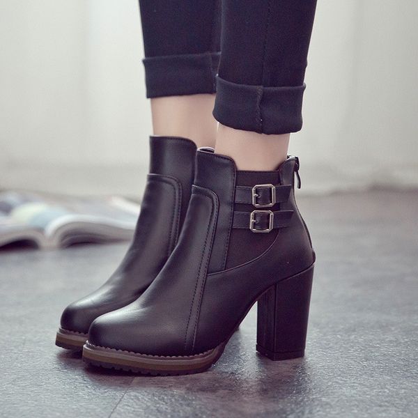 2018 women high heel boots women heels platform ankle boots for women fashion snow boots winter shoes woman plus size 35-43 high quality, Black
2018 women high heel boots women heels platform ankle boots for women fashion snow boots winter shoes woman plus size 35-43 high quality, Black