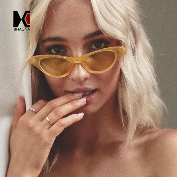 shauna trending small cateye sunglasses women brand designer eyewear vintage ladies clear yellow lens glasses uv400, White;black
shauna trending small cateye sunglasses women brand designer eyewear vintage ladies clear yellow lens glasses uv400, White;black
