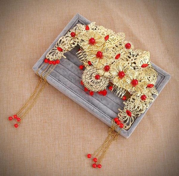 2018 большой красный невесты головной убор костюм кисточкой свадебные волосы расческа, Silver
2018 большой красный невесты головной убор костюм кисточкой свадебные волосы расческа, Silver