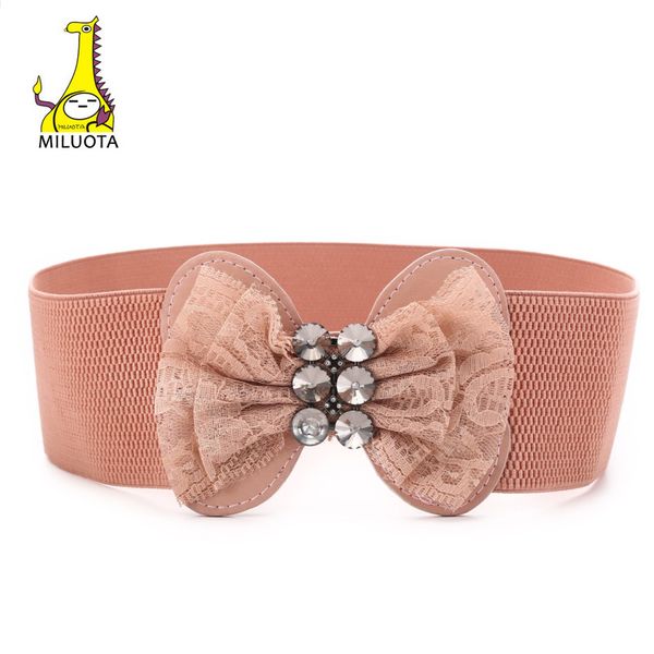 miluota women brief belt female wide dress belt decoration elastic fashion cummerbund strap lady's waist belts mu237, Black;brown
miluota women brief belt female wide dress belt decoration elastic fashion cummerbund strap lady's waist belts mu237, Black;brown