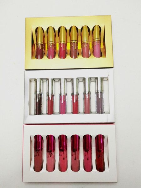 in stock 6pcs/set lip gloss kit valentine & holiday & birthday edition lip kit matte liquid lipsticks dhl ing
in stock 6pcs/set lip gloss kit valentine & holiday & birthday edition lip kit matte liquid lipsticks dhl ing