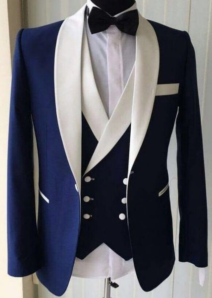 fashionable one button blue wedding groom tuxedos white shawl lapel groomsmen men suits prom blazer (jacket+pants+vest+tie) no:1903, Black;gray
fashionable one button blue wedding groom tuxedos white shawl lapel groomsmen men suits prom blazer (jacket+pants+vest+tie) no:1903, Black;gray