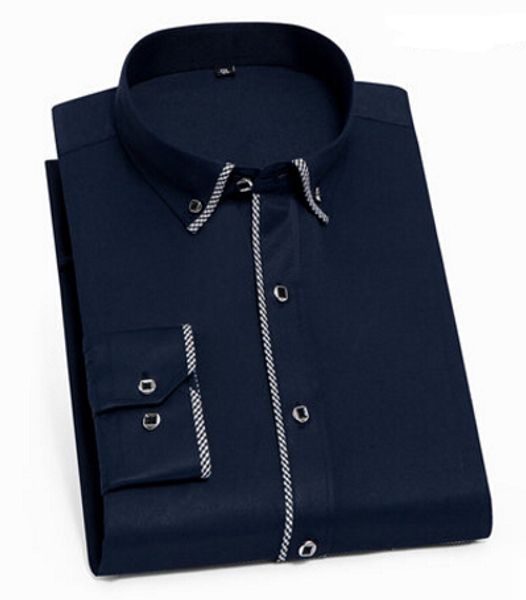 Luxury Men Shirts Long Sleeve Mens Dress Shirts Cotton White Black Shirt Men Tuxedo Shirt Plus Size Slim Fit Chemise Homme
Luxury Men Shirts Long Sleeve Mens Dress Shirts Cotton White Black Shirt Men Tuxedo Shirt Plus Size Slim Fit Chemise Homme