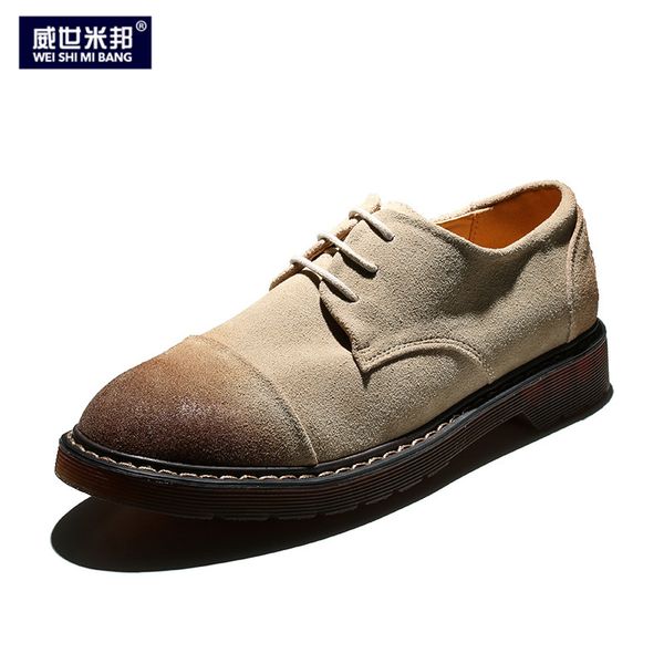 us size mens nubuck leather lace up round toe oxfords casual chukkas dress shoes casual shoes, Black
us size mens nubuck leather lace up round toe oxfords casual chukkas dress shoes casual shoes, Black