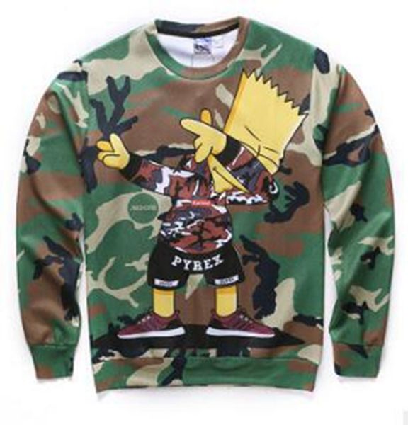 men's european american new korean version of the boutique trend digital cartoon camouflage print youth clothing jacket / m-2xl, Black
men's european american new korean version of the boutique trend digital cartoon camouflage print youth clothing jacket / m-2xl, Black