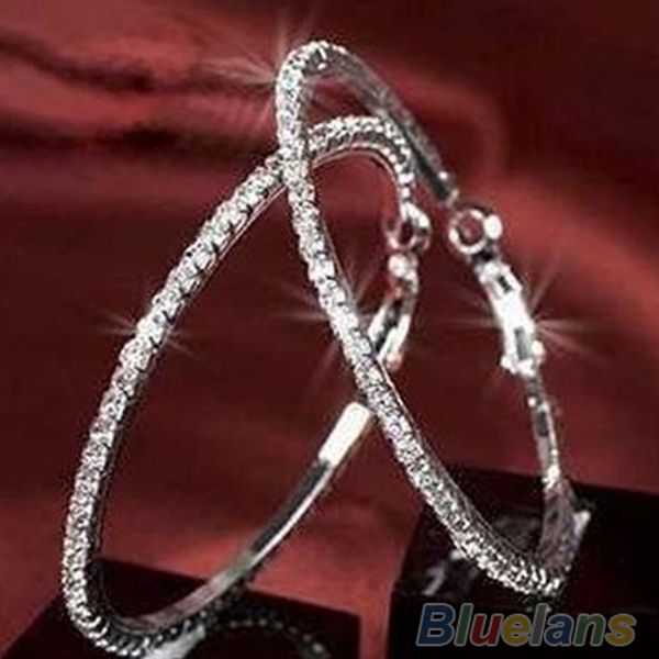 whole sale1 pair womens luxury crystal rhinestone earring ear hoop dangle cute charming lady's cho7evq bczt, Golden;silver
whole sale1 pair womens luxury crystal rhinestone earring ear hoop dangle cute charming lady's cho7evq bczt, Golden;silver