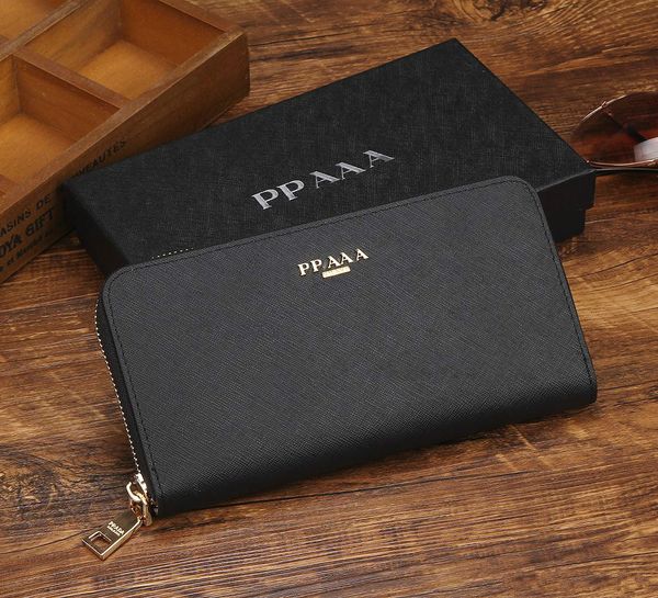 Fa hion zipper pur e good quality leather ladie hand pur e luxury brand de igner wallet multi color optional wallet with box
Fa hion zipper pur e good quality leather ladie hand pur e luxury brand de igner wallet multi color optional wallet with box
