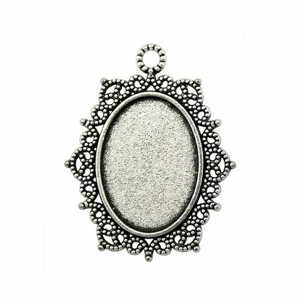 9 pieces cabochon cameo base tray bezel blank jewelry findings components popular single side inner size 18x25mm oval glass cabochons, Slivery;crystal
9 pieces cabochon cameo base tray bezel blank jewelry findings components popular single side inner size 18x25mm oval glass cabochons, Slivery;crystal