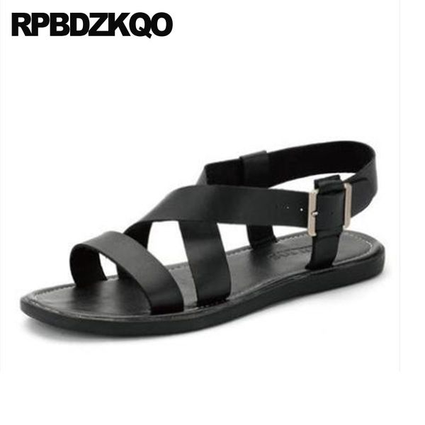 roman men gladiator sandals summer strap designer famous brand 2018 flat open toe casual black outdoor leather beach shoes
roman men gladiator sandals summer strap designer famous brand 2018 flat open toe casual black outdoor leather beach shoes