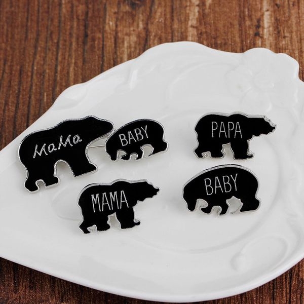 new mama bear brooches love family cartoon animal papa bear brooch baby bear pins badge gift jewelry ing, Gray
new mama bear brooches love family cartoon animal papa bear brooch baby bear pins badge gift jewelry ing, Gray
