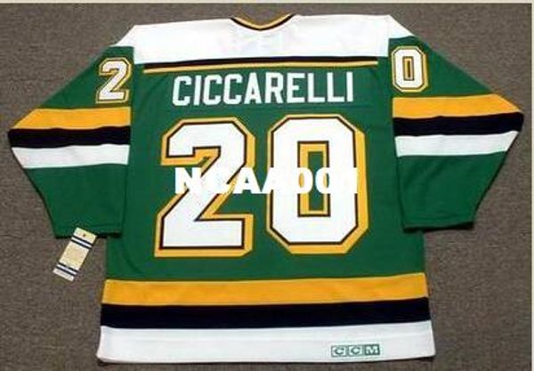 men #20 dino ciccarelli minnesota north stars 1988 ccm vintage retro hockey jersey or custom any name or number retro jersey, Black;red
men #20 dino ciccarelli minnesota north stars 1988 ccm vintage retro hockey jersey or custom any name or number retro jersey, Black;red