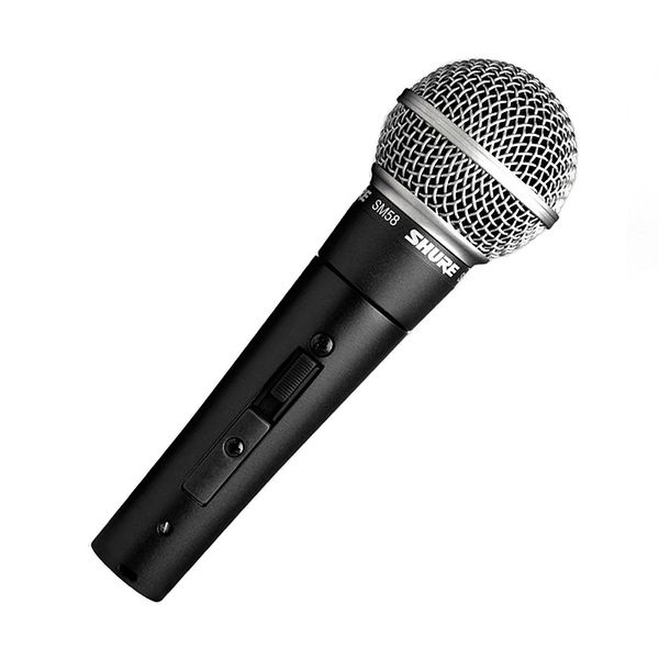 

Динамический вокальный микрофон SM58S с переключателем вкл. И выкл. Проводной вокал