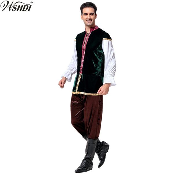 2018 new renaissance medieval bavarian beer mens costumes oktoberfest beer festival uniforms, Black;red
2018 new renaissance medieval bavarian beer mens costumes oktoberfest beer festival uniforms, Black;red