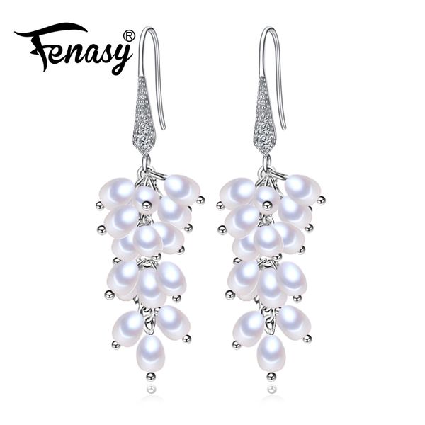fenasy many pearls long earring,uvas 925 sterling silver earrings,birthday gift jewelry for women freshwater pearl drop earrings, Golden;silver
fenasy many pearls long earring,uvas 925 sterling silver earrings,birthday gift jewelry for women freshwater pearl drop earrings, Golden;silver