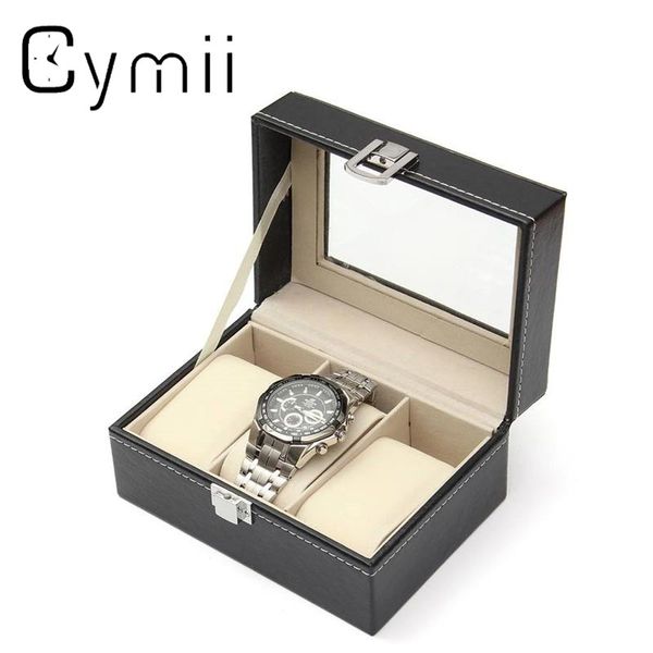 3 grids black pu leather watch box jewelry storage holder case display box transparant watch gift collector organizer, Black;blue
3 grids black pu leather watch box jewelry storage holder case display box transparant watch gift collector organizer, Black;blue
