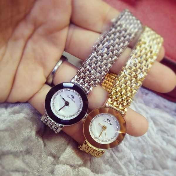 quartz ladies watch rhinestone reloj mujer water resistant women watches wristwatch montre femme, Slivery;brown
quartz ladies watch rhinestone reloj mujer water resistant women watches wristwatch montre femme, Slivery;brown