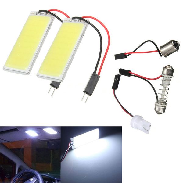 2set led white 36 smd car interior cob leds panel t10 cob chip 31-42mm festoon dome 12v adapter auto panels light
2set led white 36 smd car interior cob leds panel t10 cob chip 31-42mm festoon dome 12v adapter auto panels light