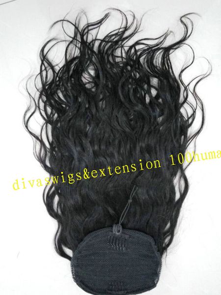long high wet wavy brazilian hair ponytail hairpiece natural human hair pony tail hair extension horsetail 1pcs 160g 18inch, Black
long high wet wavy brazilian hair ponytail hairpiece natural human hair pony tail hair extension horsetail 1pcs 160g 18inch, Black