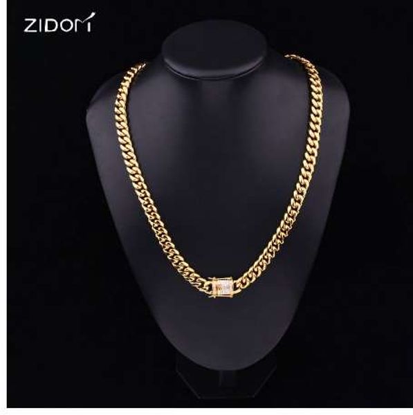 men hiphop iced out bling chain necklace stainless steel 10mm/60cm miami cuban link chains necklaces men hip hop jewelry gift, Silver
men hiphop iced out bling chain necklace stainless steel 10mm/60cm miami cuban link chains necklaces men hip hop jewelry gift, Silver