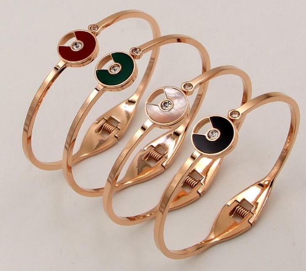 new temperament fashion color ufo with diamond rose gold bracelet influx of people colorful titanium steel bracelet jewelry, Golden;silver
new temperament fashion color ufo with diamond rose gold bracelet influx of people colorful titanium steel bracelet jewelry, Golden;silver