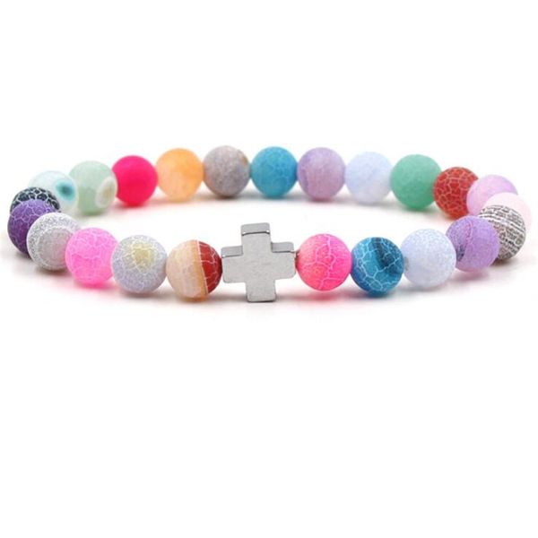 2021 new colorful weathering agate bracelets cross dumbbell bracelets silver plated bangles for men & women gift, Black
2021 new colorful weathering agate bracelets cross dumbbell bracelets silver plated bangles for men & women gift, Black