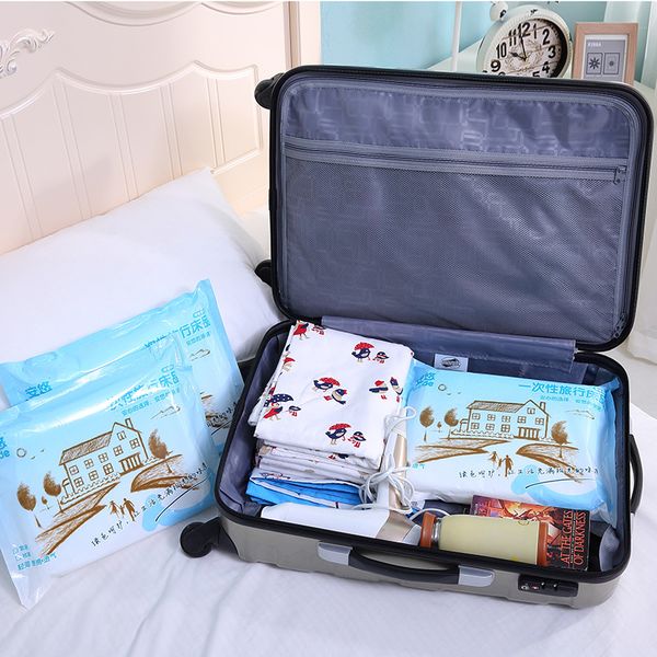 l train sleeper travel disposable bedding set (shell x 1, bedding bag x 1, pillowcase x 1) soft away from locust mx5089