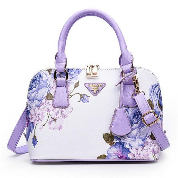 

NEW Luxury Handbags Totes Fashion Women Bags Designer Bags Handbag Women Famous Brand Sac A Main Small Shell 2018 Plum Flower Bag