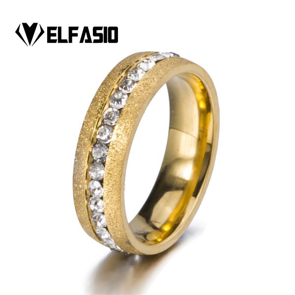 elfasio crystal stainless steel ring sier gold women for elegant full finger love wedding engagement rings jewelry men, Golden;silver
elfasio crystal stainless steel ring sier gold women for elegant full finger love wedding engagement rings jewelry men, Golden;silver