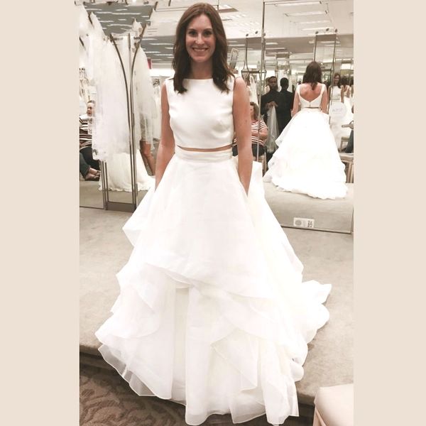 two piece white organza wedding dresses custom made vestido de novia batau cap sleeve back zipper elegant bridal gowns hy4083
two piece white organza wedding dresses custom made vestido de novia batau cap sleeve back zipper elegant bridal gowns hy4083