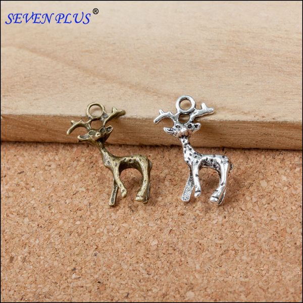 factory price 50 pieces/lot 20mm*11mm antique silver or bronze lovely deer animals charms jewelry making wholesale, Bronze;silver
factory price 50 pieces/lot 20mm*11mm antique silver or bronze lovely deer animals charms jewelry making wholesale, Bronze;silver
