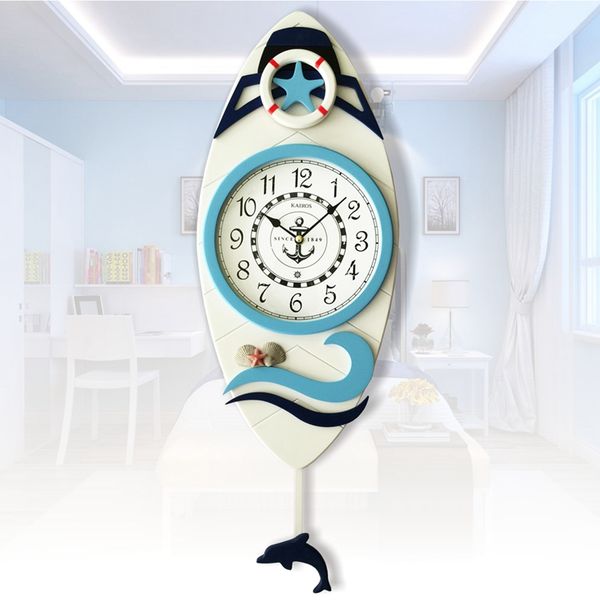 silence wall clock pendulum clock sailing art mediterranean style fashion wall hang
silence wall clock pendulum clock sailing art mediterranean style fashion wall hang