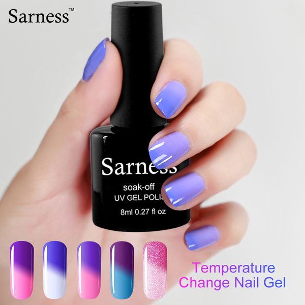 sarness all nails art temperature change color uv gel nail polish long lasting thermal chameleon nail gel varnish lucky, Red;pink
sarness all nails art temperature change color uv gel nail polish long lasting thermal chameleon nail gel varnish lucky, Red;pink