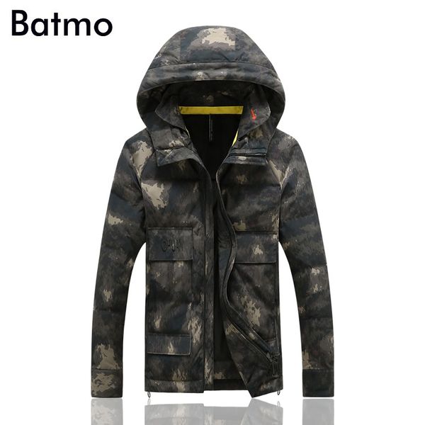 batmo 2018 new arrival winter 90% white duck down camouflage hooded jacket men,men's coat plus-size m-3xl 7818, Black
batmo 2018 new arrival winter 90% white duck down camouflage hooded jacket men,men's coat plus-size m-3xl 7818, Black