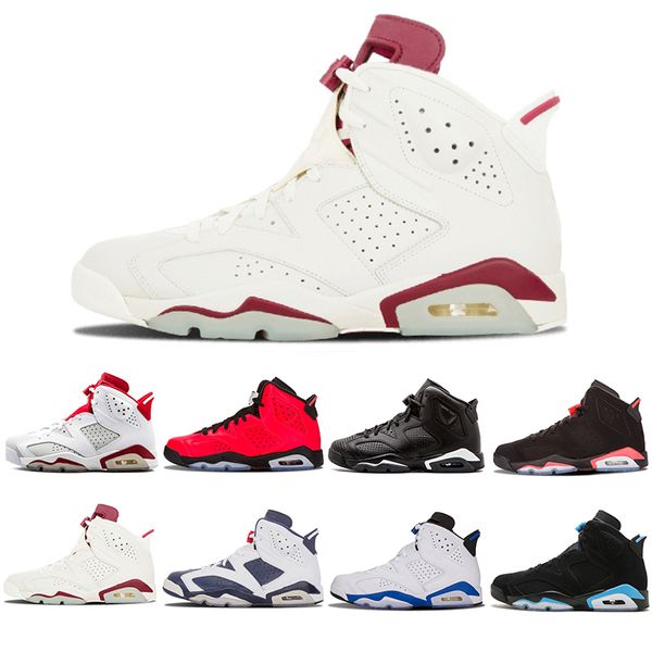 Wholesale New 6 6s Men Basketball shoes man unc Black Cat Infrared sports blue Maroon Olympic Alternate Hare Oreo Angry bull Sports sneakers
Wholesale New 6 6s Men Basketball shoes man unc Black Cat Infrared sports blue Maroon Olympic Alternate Hare Oreo Angry bull Sports sneakers
