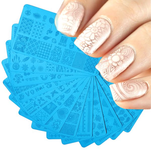 1pcs stencil for nail stamping plates flowers vine buerfly animal flamingo e geo nail art templates tools -cc01-14, White
1pcs stencil for nail stamping plates flowers vine buerfly animal flamingo e geo nail art templates tools -cc01-14, White