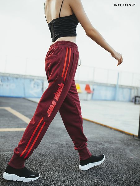 vintage mens clothing jogger pants striped letters printed pencil pants long sports casual trousers clothing vestidoes, Black
vintage mens clothing jogger pants striped letters printed pencil pants long sports casual trousers clothing vestidoes, Black