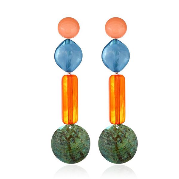 xy fancy fancy women fashion unique alloy earring colorful irregular geometry shape long drop earring, Silver
xy fancy fancy women fashion unique alloy earring colorful irregular geometry shape long drop earring, Silver