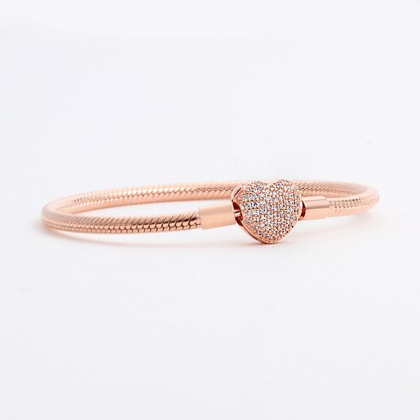 18k rose gold plated charms bracelets with original box for pandora 925 silver love hearts snake chain bracelet women wedding jewe9003706, Golden;silver
18k rose gold plated charms bracelets with original box for pandora 925 silver love hearts snake chain bracelet women wedding jewe9003706, Golden;silver