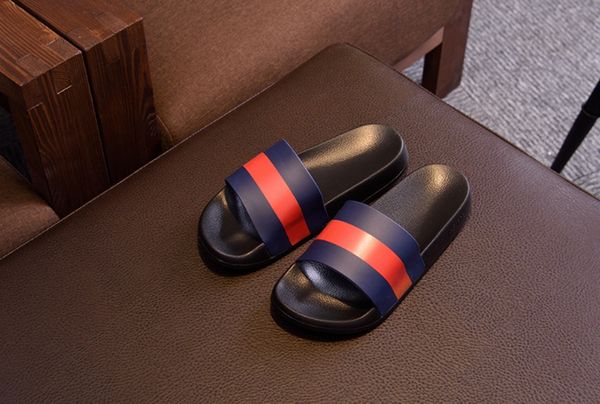2018 black rubber slide fashion sandal slippers blue red white stripe design classic ladies summer flip flops striped holiday beach shoes
2018 black rubber slide fashion sandal slippers blue red white stripe design classic ladies summer flip flops striped holiday beach shoes