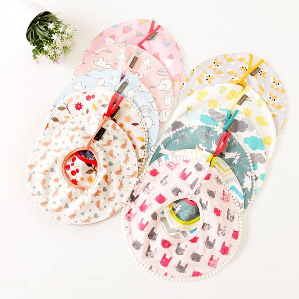 wholesale- 12 patterns kids bibs cute newborn baby cotton round cartoon girls boys feeding burp cloths t2i041
wholesale- 12 patterns kids bibs cute newborn baby cotton round cartoon girls boys feeding burp cloths t2i041