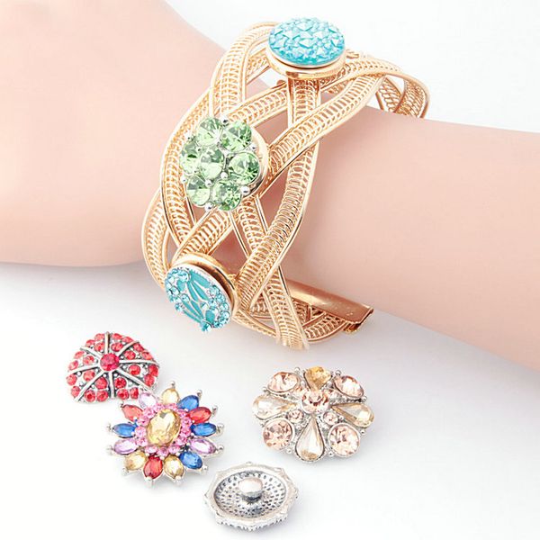 4 style golden exquisite noosa snap button alloy bracelet fit 18mm adjustable size snap buttons jewelry snap buttons bracelet, Golden;silver
4 style golden exquisite noosa snap button alloy bracelet fit 18mm adjustable size snap buttons jewelry snap buttons bracelet, Golden;silver