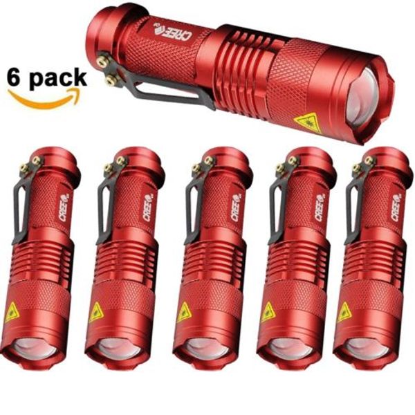 6pcs/lot bike light flashlight xpe q5 led mini adjustable focus zoom spotlight flashlight torch lamp waterproof camping hiking light
6pcs/lot bike light flashlight xpe q5 led mini adjustable focus zoom spotlight flashlight torch lamp waterproof camping hiking light