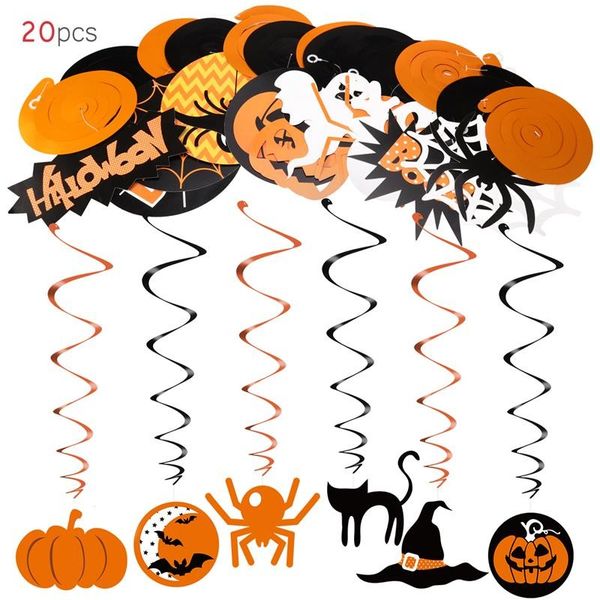 diy ceiling pendant ornaments halloween swirl hanging dizzy dangler foil hanging decoration for halloween party supplies set
diy ceiling pendant ornaments halloween swirl hanging dizzy dangler foil hanging decoration for halloween party supplies set