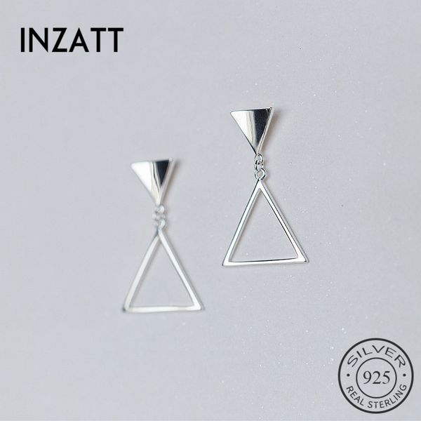 inzatt minimalist geometric 925 sterling silver triangle drop earrings fine jewelry for women elegant temperament accessories, Golden;silver
inzatt minimalist geometric 925 sterling silver triangle drop earrings fine jewelry for women elegant temperament accessories, Golden;silver