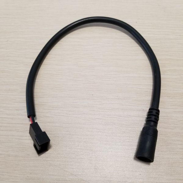 dc 5.5 * 2.1 female to small 4pin 3pin adapter cooling fan power cable with net cover 15cm
dc 5.5 * 2.1 female to small 4pin 3pin adapter cooling fan power cable with net cover 15cm