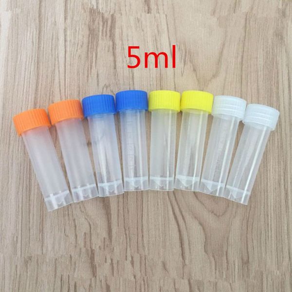 1000pcs 5ml plastic frozen test tubes vial screw seal cap pack container with silicone gasket cosmetic tube f20173056
1000pcs 5ml plastic frozen test tubes vial screw seal cap pack container with silicone gasket cosmetic tube f20173056