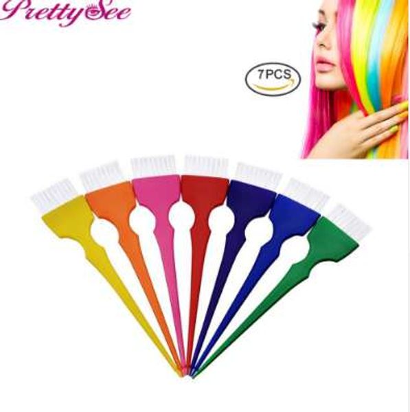 prettysee 7 pcs salon comb hair brush set dyeing hair coloring brush for hair styling accessories dye applicator, Silver
prettysee 7 pcs salon comb hair brush set dyeing hair coloring brush for hair styling accessories dye applicator, Silver