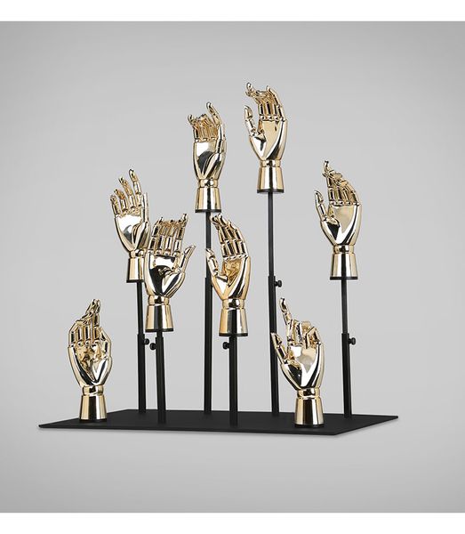 new good looking electroplate mannequin hand golden and silver color hand maniqui for sale, Khaki
new good looking electroplate mannequin hand golden and silver color hand maniqui for sale, Khaki